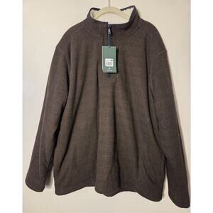 Orvis Dark Brown V-Neck Sweater